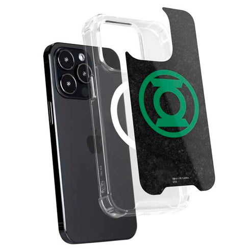 DC Comics Green Lantern Logo Black Background iPhone 16 Pro MagSafe Case